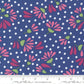 Picnic Pop Wild Flowerberry Royal Blue by Me and My Sister Designs for Moda Fabrics 22431 13