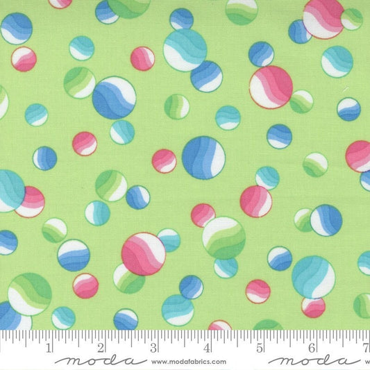 Picnic Pop Fizzy Bubbles Grassy Green by Me and My Sister Designs for Moda Fabrics 22432 12