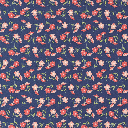 Sunwashed Wildflower Toss Small Flower Midnight by Corey Yoder of Moda Fabrics Fabric Yardage 29162 21