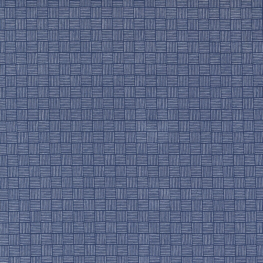 Simply Delightful Waffle Nautical Blue by Sherri and Chelsi for Moda Fabrics 37645 20