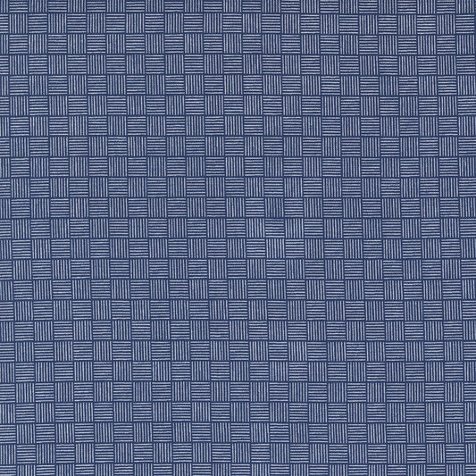 Simply Delightful Waffle Nautical Blue by Sherri and Chelsi for Moda Fabrics 37645 20