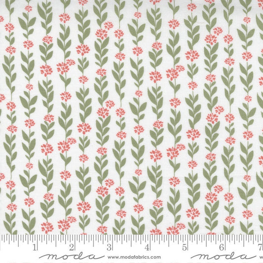 Country Rose Climbing Vine Cloud by Lella Boutique for Moda Fabrics Fabric 5171 11