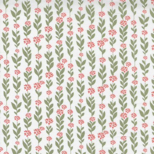 Country Rose Climbing Vine Cloud by Lella Boutique for Moda Fabrics Fabric 5171 11