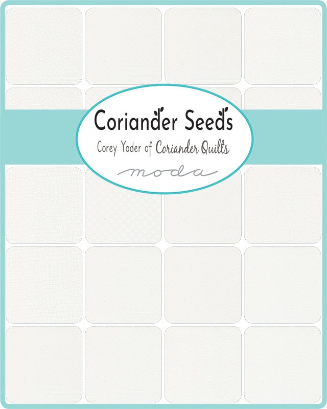 Coriander Seeds Sprigs Landscape and Nature Sprigs Leaves by Cori Yoder for Moda Fabrics 29145 11