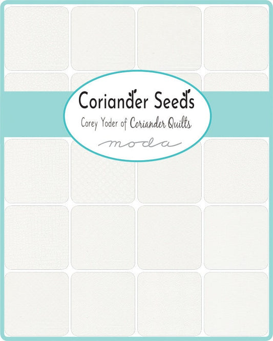 Coriander Seeds Vines Landscape and Nature Berries White by Cori Yoder for Moda Fabrics 29140 11