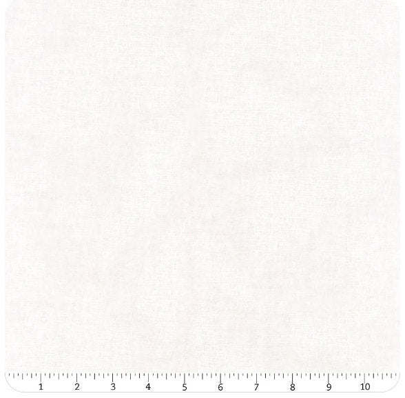 Shabby Snow C605-SNOW by Lori Holt for Riley Blake Designs, end of bolt, remnant